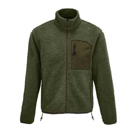 Unisex bunda (SOL'S FURY) > zelená (army) / zelená (dark army) > 2XL