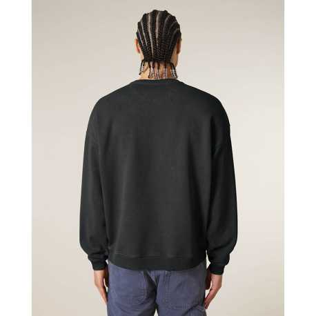 Unisex mikina (STANLEY\STELLA Radder 2.0 Vintage) > čierna (g. dyed rock) > M