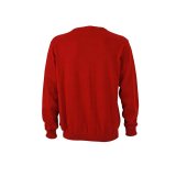 Pánsky sveter (DAIBER Men's V-Neck Cardigan) > červená (bordeaux) > M
