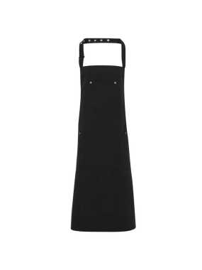 Zástera (PREMIER COTTON "CHINO" BIB APRON) > čierna