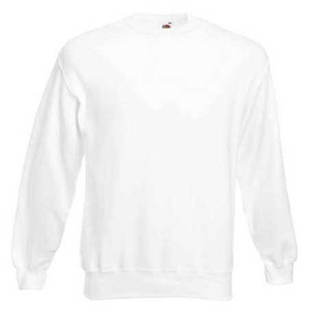 Pánska mikina (FRUIT OF THE LOOM Set-In Sweat ) > biela > 3XL