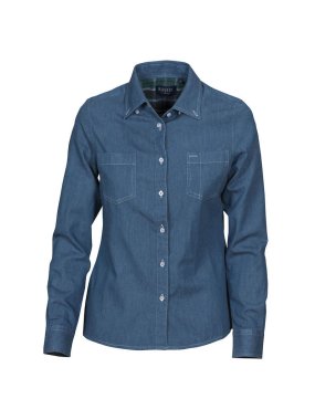 Dámska košeľa (James Harvest JUPITER LADY) > modrá (light denim) > S