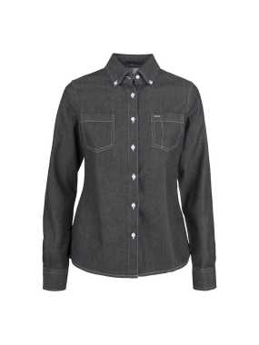 Dámska košeľa (James Harvest JUPITER LADY) > čierna (denim) > 2XL