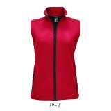Dámska vesta (SOL'S RACE BW WOMEN - SOFTSHELL BODYWARMER) > červená (pepper) > L