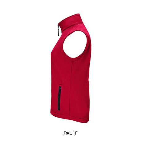 Dámska vesta (SOL'S RACE BW WOMEN - SOFTSHELL BODYWARMER) > červená (pepper) > L