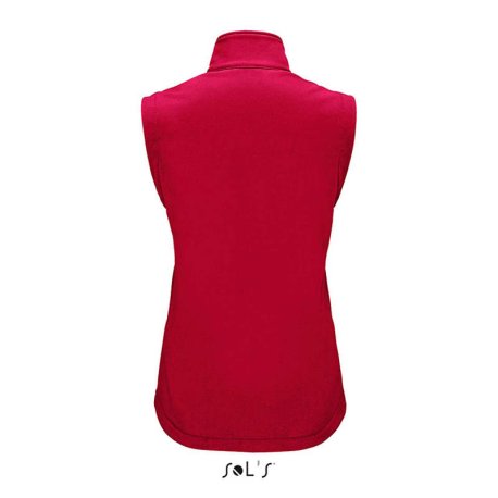 Dámska vesta (SOL'S RACE BW WOMEN - SOFTSHELL BODYWARMER) > červená (pepper) > L