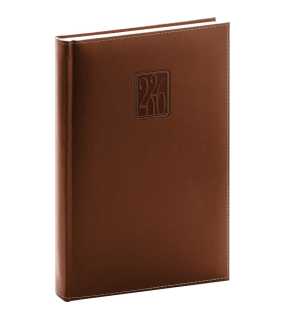 Diár (Panama 2026) - 15 x 21 x 3 cm  > hnedá > denný A5