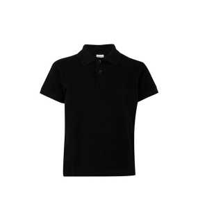 Detská polokošeľa (MUKUA KIDS SHORT SLEEVE POLO) > čierna > 1/2