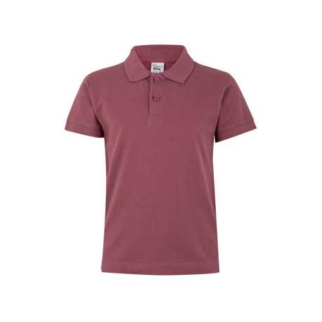 Detská polokošeľa (MUKUA KIDS SHORT SLEEVE POLO) > fialová (grape) > 1/2