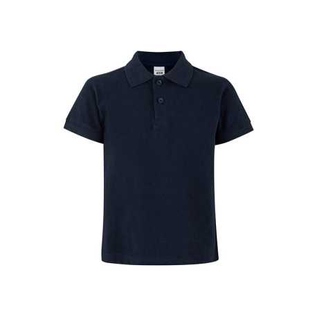 Detská polokošeľa (MUKUA KIDS SHORT SLEEVE POLO) > modrá (navy) > 1/2