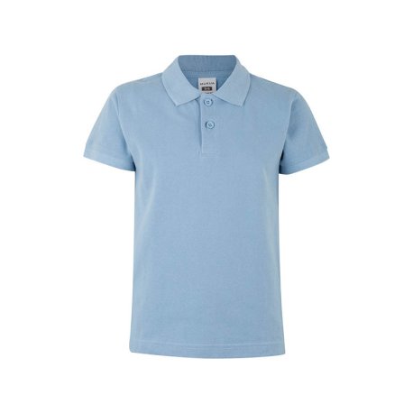 Detská polokošeľa (MUKUA KIDS SHORT SLEEVE POLO) > modrá (sky) > 1/2