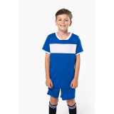 Detský dres (Proact"KIDS' SHORT SLEEVE JERSEY")>modrá (sporty royal) / biela>12/14