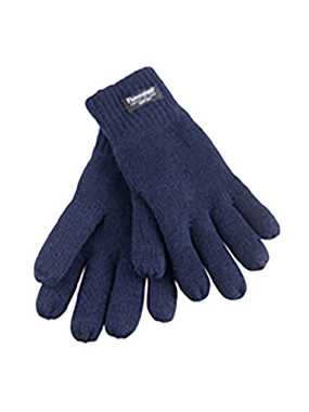 Zimné rukavice (RESULT JUNIOR CLASSIC FULLY LINED THINSULATE™ GLOVES)>modrá (navy)