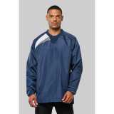 Pánska mikina (Proact ADULTS' RAIN SWEATSHIRT) > čierna / biela / šedá (storm) > 4XL
