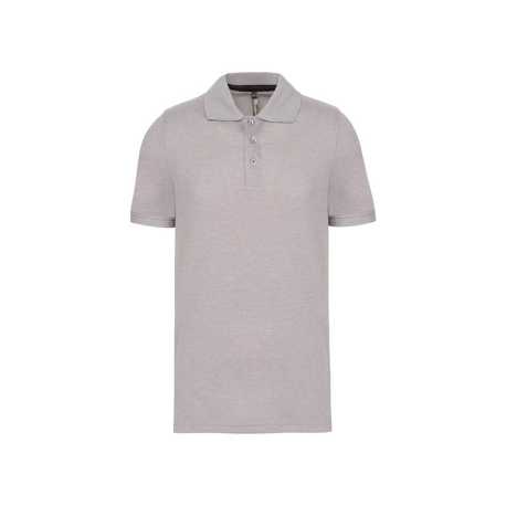 Pánska polokošeľa (MEN'S SHORT-SLEEVED POLO SHIRT) > šedá (oxford) > 2XL