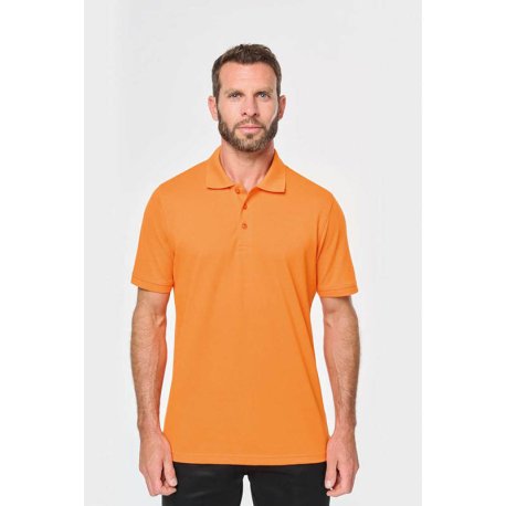 Pánska polokošeľa (MEN'S SHORT-SLEEVED POLO SHIRT) > šedá (oxford) > 2XL