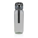 Uzamykateľná fľaša na vodu Yide 800ml RCS RPET > čierna