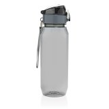 Uzamykateľná fľaša na vodu Yide 800ml RCS RPET > čierna