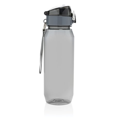 Uzamykateľná fľaša na vodu Yide 800ml RCS RPET > čierna