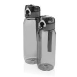 Uzamykateľná fľaša na vodu Yide 800ml RCS RPET > čierna