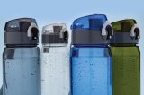 Uzamykateľná fľaša na vodu Yide 800ml RCS RPET > zelená