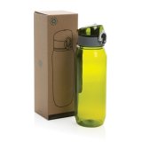 Uzamykateľná fľaša na vodu Yide 800ml RCS RPET > zelená