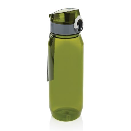 Uzamykateľná fľaša na vodu Yide 800ml RCS RPET > zelená