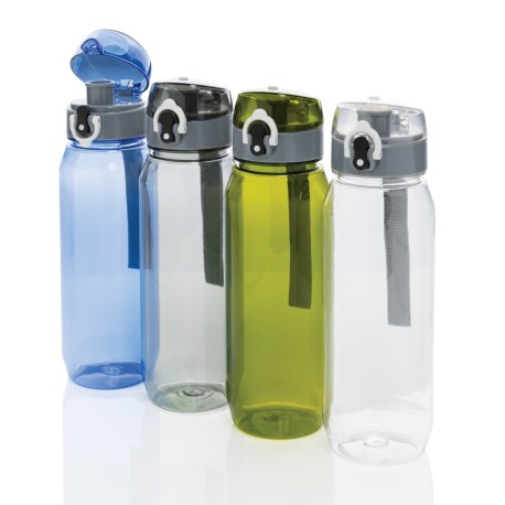 Uzamykateľná fľaša na vodu Yide 800ml RCS RPET > modrá