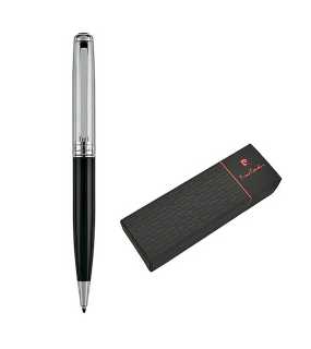 Kovové guľôčkové pero "PIERRE CARDIN" > čierna