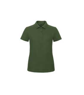 Dámska polokošeľa (B&C ID.001) > zelená (bottle) > XS