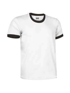 Unisex tričko (COMBI) > biela / čierna > M