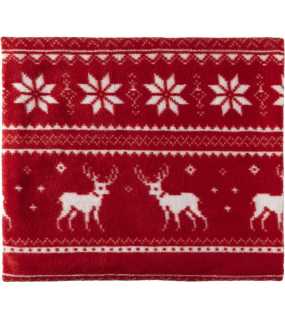 Fleece deka > červená