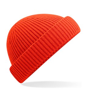 Unisex čiapka (Beechfield Harbour Beanie) > červená (fire)