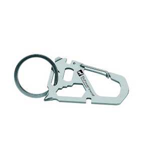 Multifunkčný prívesok na kľúče 10 nástrojov "SCHWARZWOLF" > strieborná