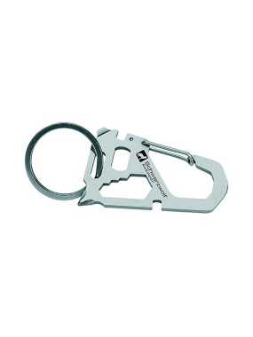 Multifunkčný prívesok na kľúče 10 nástrojov "SCHWARZWOLF" > strieborná