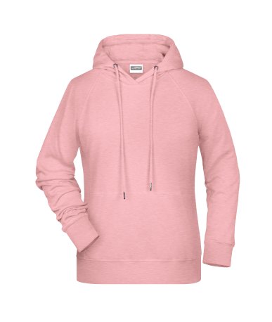 Dámska mikina(DAIBER Ladies Hoody) > ružová (rose melange) > XS