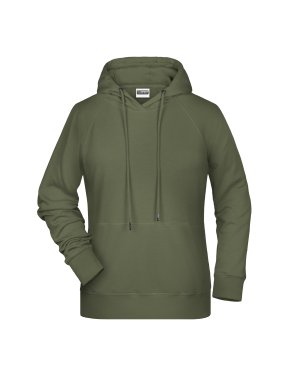 Dámska mikina(JN Ladies Hoody) > zelená (olive) > 3XL