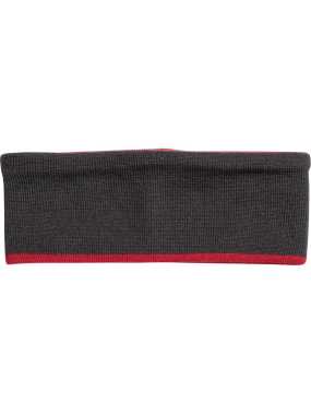 Čelenka (K-UP REVERSIBLE KNITTED HEADBAND) > červená / šedá (dark)