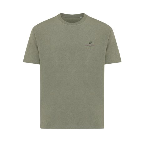 Tričko Iqoniq Teide z recykl. bavlny > zelená (heather) > 4XL