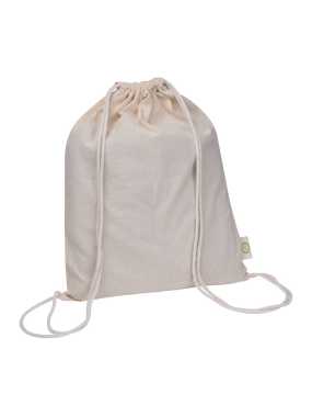 Športová taška z organickej bavlny Houston 140 g/m > béžová
