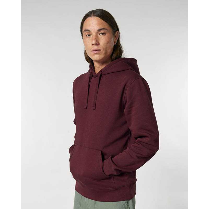 Unisex mikina (STANLEY/STELLA Drummer 2.0) > červená (burgundy) > L