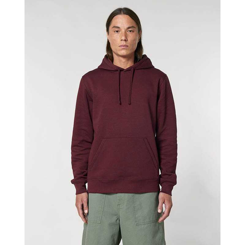 Unisex mikina (STANLEY/STELLA Drummer 2.0) > červená (burgundy) > L