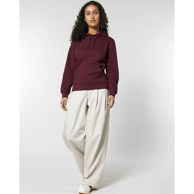 Unisex mikina (STANLEY/STELLA Drummer 2.0) > červená (burgundy) > L