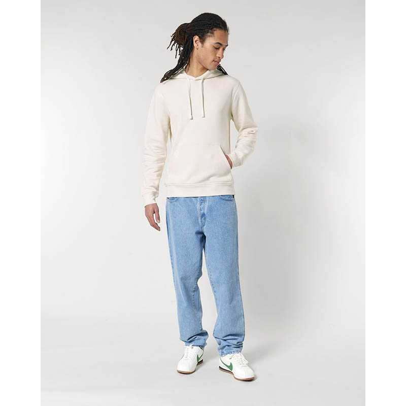 Unisex mikina (STANLEY/STELLA Drummer 2.0) > biela (vintage) > L