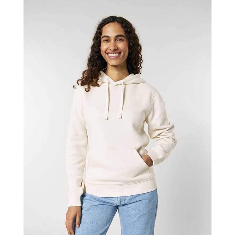 Unisex mikina (STANLEY/STELLA Drummer 2.0) > biela (vintage) > L