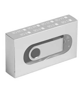 Krabička na USB flash pamäť  > strieborná