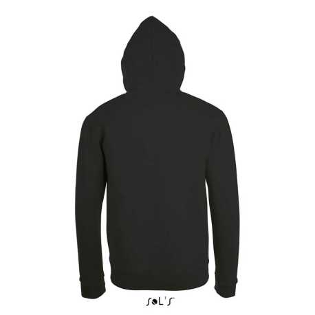 Unisex mikina(SOL'S STONE UNISEX ZIP HOODIE) > čierna > 3XL