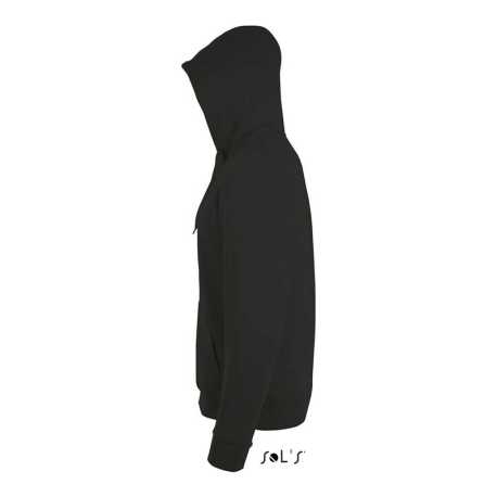 Unisex mikina(SOL'S STONE UNISEX ZIP HOODIE) > čierna > 3XL