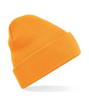 Unisex čiapka (Beechfield Original Cuffed Beanie) > oranžová (fluorescent)