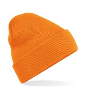 Unisex čiapka (Beechfield Original Cuffed Beanie) > oranžová